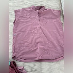 Pink Figs Scrub set (Top & Bottom)